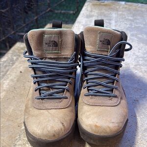The North Face Men's Tan Lace-Up Boots